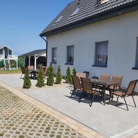 בית נופש Osada Kalinowa Nowecin Sauna וובה