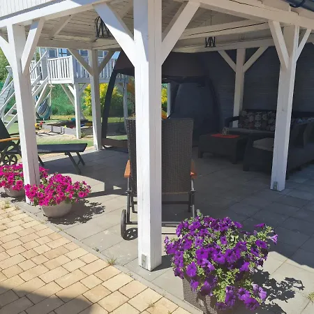 בית נופש Osada Kalinowa Nowecin Sauna וובה