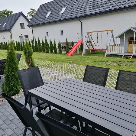 Osada Kalinowa Nowecin Sauna Ferienhaus