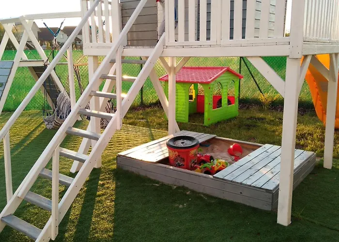 Osada Kalinowa Nowecin Sauna 度假居 莱鲍